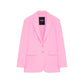 Patrizia Pepe Pink Polyester Blazer
