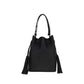Valentino Garavani Black Calf Leather Bos Taurus Shoulder Bag