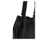 Valentino Garavani Black Calf Leather Bos Taurus Shoulder Bag
