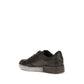 Dolce & Gabbana Brown Calf Leather Bos Taurus Low Top Sneakers