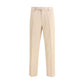 ZEGNA Beige Cotton Dress Pants