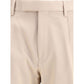 ZEGNA Beige Cotton Dress Pants