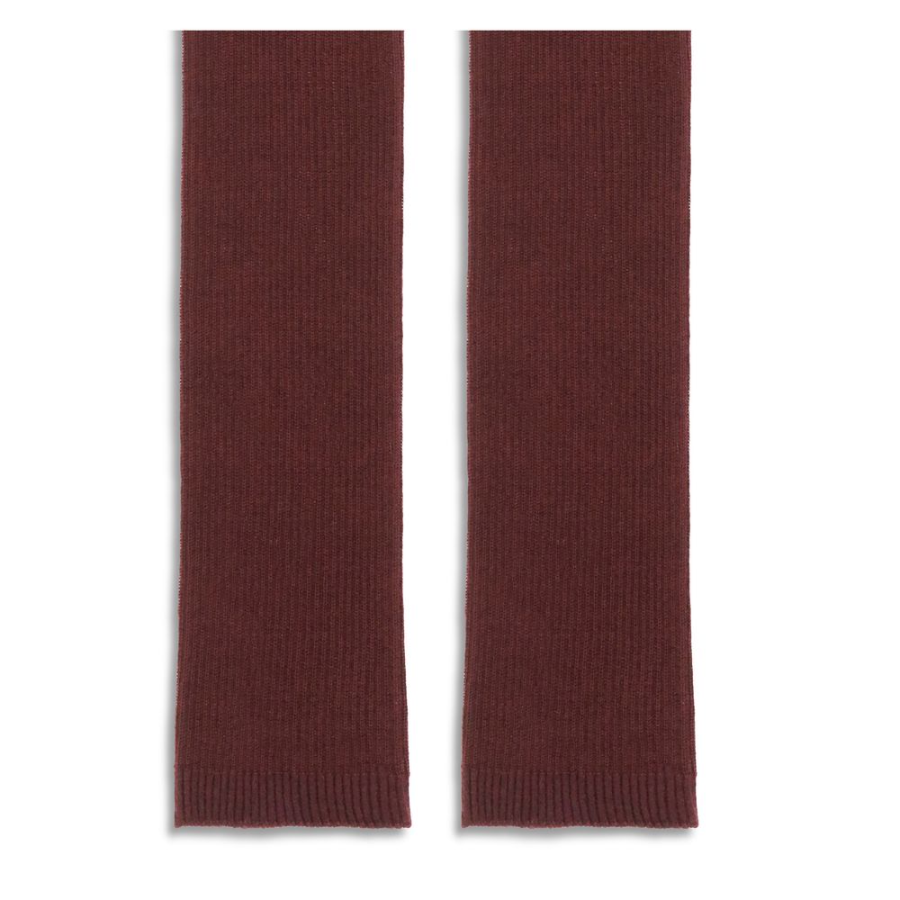 SA SU PHI Bordeaux Cashmere Gloves