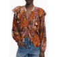 Desigual Orange Viscose Shirt