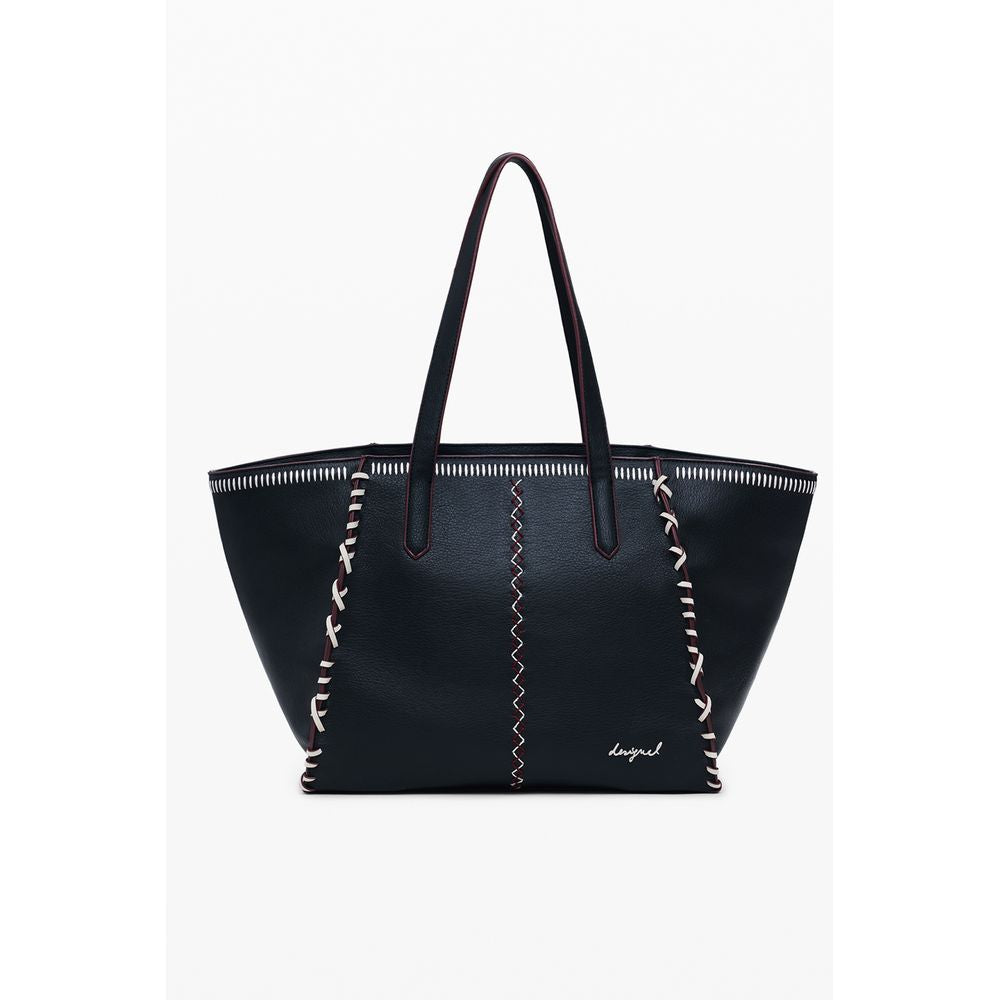 Desigual Black Polyethylene Handbag