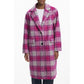 Desigual Pink Wool Jackets & Coat