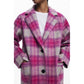 Desigual Pink Wool Jackets & Coat