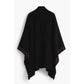 Desigual Black Polyester Women Poncho