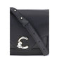 Coccinelle Black Calf Leather Bos Taurus Shoulder Bag