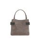 Brunello Cucinelli Brown Calf Leather Bos Taurus Shoulder Bag