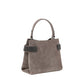 Brunello Cucinelli Brown Calf Leather Bos Taurus Shoulder Bag