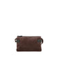 Brunello Cucinelli Brown Calf Leather Bos Taurus Shoulder Bag