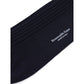 ZEGNA Navy Blue Wool Socks
