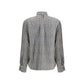 Thom Browne Beige Silk Dress Shirt