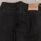 John Galliano Black Washed Low Waist Regular Leg Denim Pants