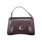 Coccinelle Purple Leather Handbag