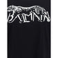 Balmain Black Cotton T-Shirt