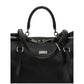 Dolce & Gabbana Black Calf Leather Bos Taurus Shoulder Bag