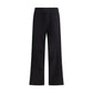 Dolce & Gabbana Black Cotton Casual Pants
