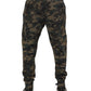 Dolce & Gabbana Multicolor Camouflage Cotton Men Jogger Pants