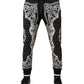 Dolce & Gabbana Black Cotton Bandana Jogger Sweatpants Pants