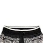 Dolce & Gabbana Black Cotton Bandana Jogger Sweatpants Pants