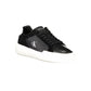 Calvin Klein Black Leather Men Sneaker