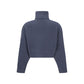 Brunello Cucinelli Blue Cashmere Turtleneck