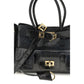 Balenciaga Black Calf Leather Bos Taurus Shoulder Bag