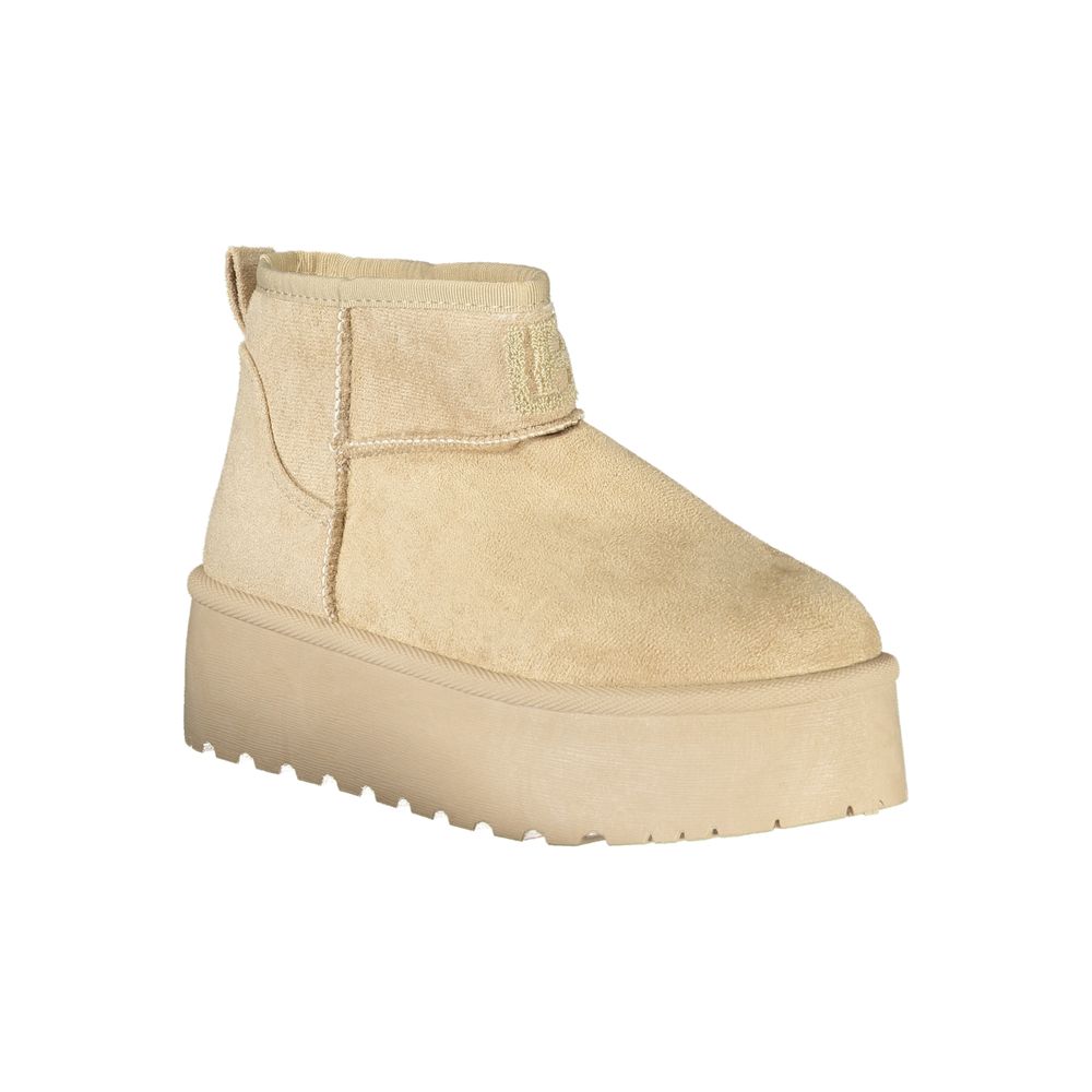 Laura Biagiotti Beige Polyester Ankle