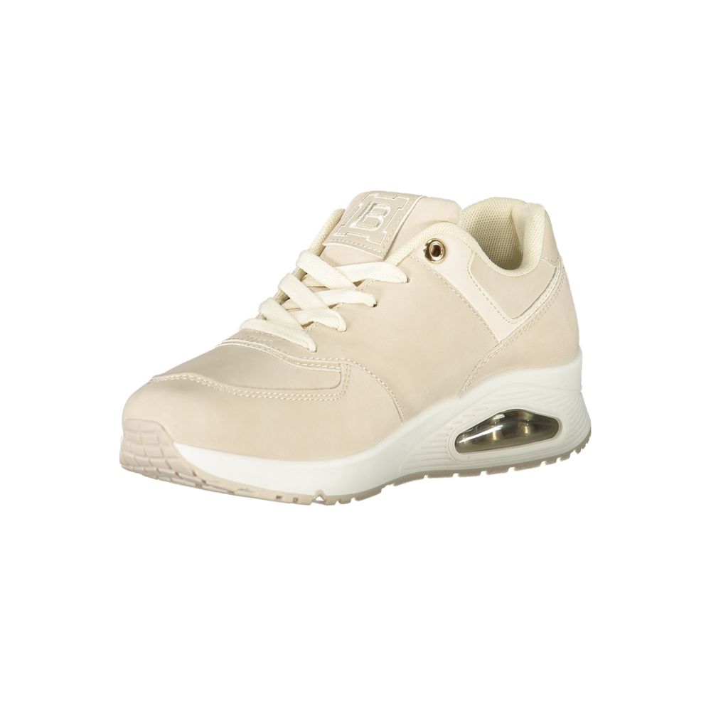 Laura Biagiotti Beige Polyester Sneaker