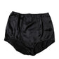 Dolce & Gabbana Black Silk Stretch High Waist Girdle Underwear