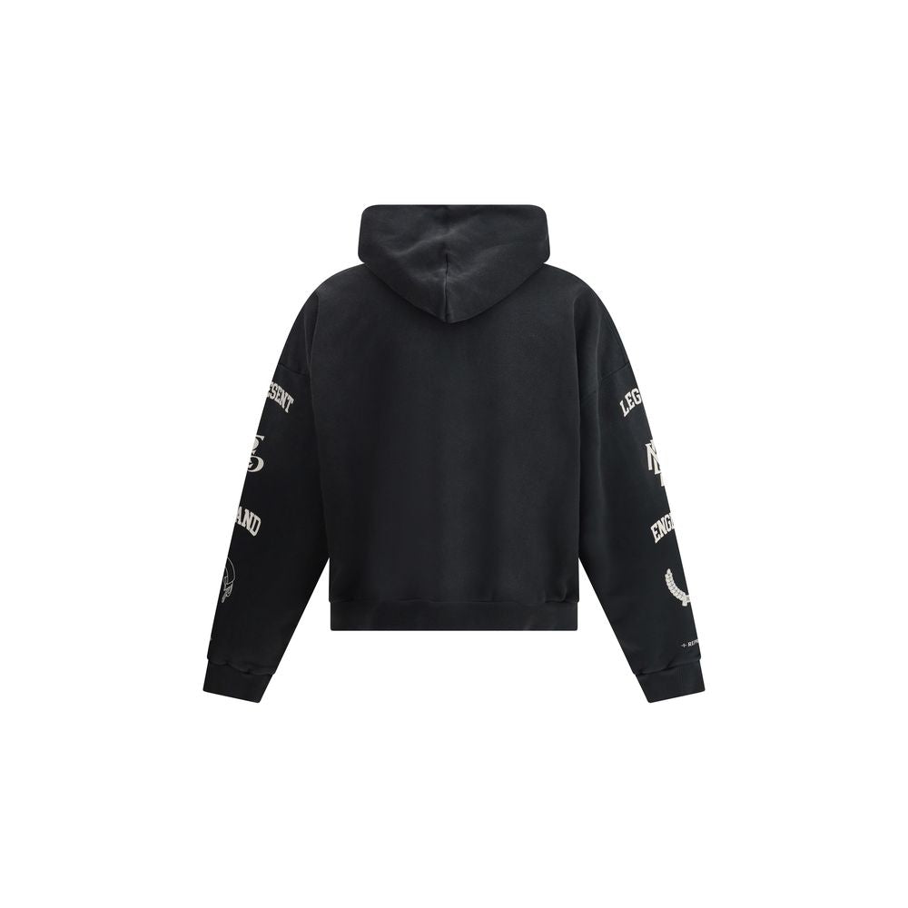 Represent Black Cotton Sweatshirt