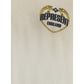 Represent Cream Cotton T-Shirt