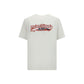 Autry White Cotton T-Shirt