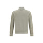 Cruciani Green Wool Turtleneck