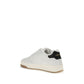 Saint Laurent White Calf Leather Bos Taurus Low Top Sneakers