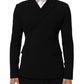 Dolce & Gabbana Black Wool Double Breasted Men Jacket Blazer