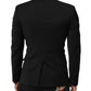 Dolce & Gabbana Black STAFF 2 Buttons Suit Jacket Blazer