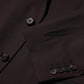 Dolce & Gabbana Maroon Wool 2 Buttons Suit Jacket Blazer