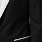 Dolce & Gabbana Black White MARTINI 1 Button Men Suit Blazer