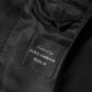 Dolce & Gabbana Black Wool GOLD 1 Button Men Suit Blazer