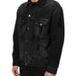 Dolce & Gabbana Black Cotton Stretch Denim Blouson Jacket