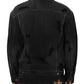 Dolce & Gabbana Black Cotton Stretch Denim Blouson Jacket