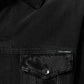 Dolce & Gabbana Black Cotton Stretch Denim Blouson Jacket