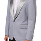 Dolce & Gabbana Gray Wool SICILIA 2 Buttons Men Suit Blazer