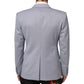 Dolce & Gabbana Gray Wool SICILIA 2 Buttons Men Suit Blazer