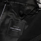 Dolce & Gabbana Black Wool 1 Button Suit Jacket Men Blazer