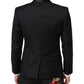 Dolce & Gabbana Black GOLD 1 Button Suit Jacket Men Blazer