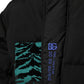 Dolce & Gabbana Black Nylon Puffer Men Full Zip Jacket